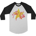 Johnny Winter 80s Tour Baseball T-Shirt