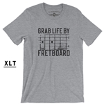 XLT Grab Life by the Fretboard Guitar T-Shirt - Men's Big & Tall 