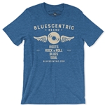 Bluescentric Brand T-Shirt - Lightweight Vintage Style