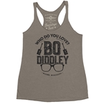 Who Do You Love Bo Diddley Racerback Tank - Women's