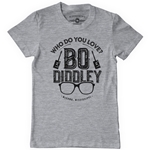 Who Do You Love Bo Diddley T-Shirt - Classic Heavy Cotton