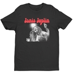 Peace Janis Joplin T Shirt - Lightweight Vintage Style