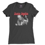 Peace Janis Joplin Ladies T Shirt - Relaxed Fit