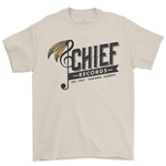 Chief Records Feather T-Shirt - Classic Heavy Cotton