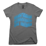 Monterey Pop Festival Wave Ladies T Shirt - Relaxed Fit