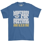 Monterey Pop Festival Flower T-Shirt - Classic Heavy Cotton