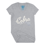 Cobra Records V-Neck T Shirt - Women's