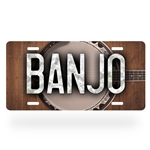 Banjo License Plate