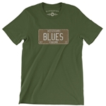 Mississippi Blues Music T-Shirt - Lightweight Vintage Style