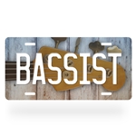 Bassist License Plate