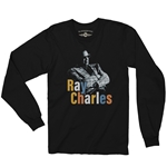 Ray Charles Stereo Long Sleeve T-Shirt