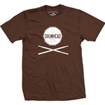 Drumhead Drummer T-Shirt - Classic Heavy Cotton