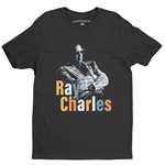 Ray Charles Stereo T-Shirt - Lightweight Vintage Style
