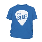 Pick Blues Youth T-Shirt - Lightweight Vintage Children & Toddlers