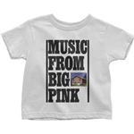 The Band Music from Big Pink Youth T-Shirt - Lightweight Vintage Children & Toddlers