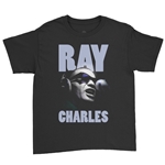 Ray Charles Youth T-Shirt - Lightweight Vintage Children & Toddler