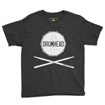Drumhead Youth T-Shirt - Lightweight Vintage Children & Toddlers