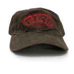 Fire Records Hat - Brown Unstructured