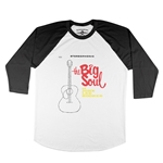 CLOSEOUT The Big Soul of John Lee Hooker Baseball T-Shirt