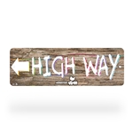 Woodstock High Way Street Sign
