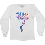 Miles Davis Neon Long Sleeve T-Shirt