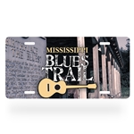 Ltd Edition Dockery Farm Mississippi Blues Trail License Plate