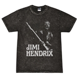Small Batch Jimi Hendrix 1970 T-Shirt - Black Mineral Wash