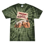 Small Batch Cheech and Chong Up In Smoke Tie-Dye T-Shirt - Yesca Green