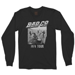 Vintage Bad Company 1974 Tour Long Sleeve T-Shirt