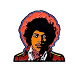 Jimi Hendrix Both Sides of the Sky Enamel Pin