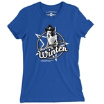 Johnny Winter Ladies T Shirt