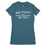 Bob Dylan and The Band 1974 Tour Ladies T Shirt - Relaxed Fit