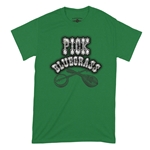 Pick Bluegrass Mother of Pearl T-Shirt - Classic Heavy Cotton