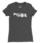 Gun Trumpet Ladies T Shirt
