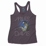 Miles Davis Blue Aura Racerback Tank - Women's