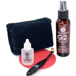 GrooveWasher Record & Stylus Care System (G2 Cleaning Fluid 4oz Mist Bottle, Microfiber Cleaning Pad, Label Protector, SC1 Stylus Brush & Stylus Fluid)