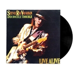 Stevie Ray Vaughan - Live Alive Vinyl Record (New, Imported, Double LP)