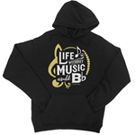 Life Without Music Would B Flat Pullover