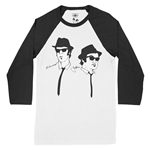 The Blues Brothers Silhouette Baseball T-Shirt