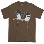 The Blues Brothers Silhouette T-Shirt - Classic Heavy Cotton