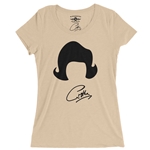 Aretha Franklin Flipped Bob Ladies T Shirt - Relaxed Fit