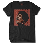 Aretha Respect Hoops T-Shirt - Classic Heavy Cotton