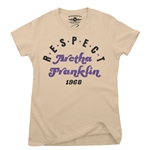 RESPECT Aretha Franklin 1968 Ladies T Shirt - Relaxed Fit