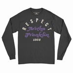 RESPECT Aretha Franklin 1968 Long Sleeve T-Shirt
