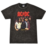 AC/DC Highway To Hell T-Shirt - Black Mineral Wash