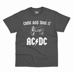 AC/DC Come And Take It Cannon T-Shirt - Classic Heavy Cotton