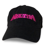 Aretha Franklin "Aretha" Unstructured Hat - Black