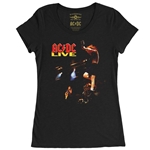 AC/DC Live Ladies T Shirt - Relaxed Fit