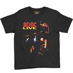 AC/DC Live Youth T-Shirt - Lightweight Vintage Children & Toddlers