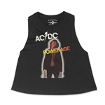 AC/DC Powerage Racerback Crop Top - Women's